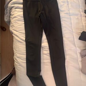 Black Leggings - full length black airlift intrigue leggings - XS